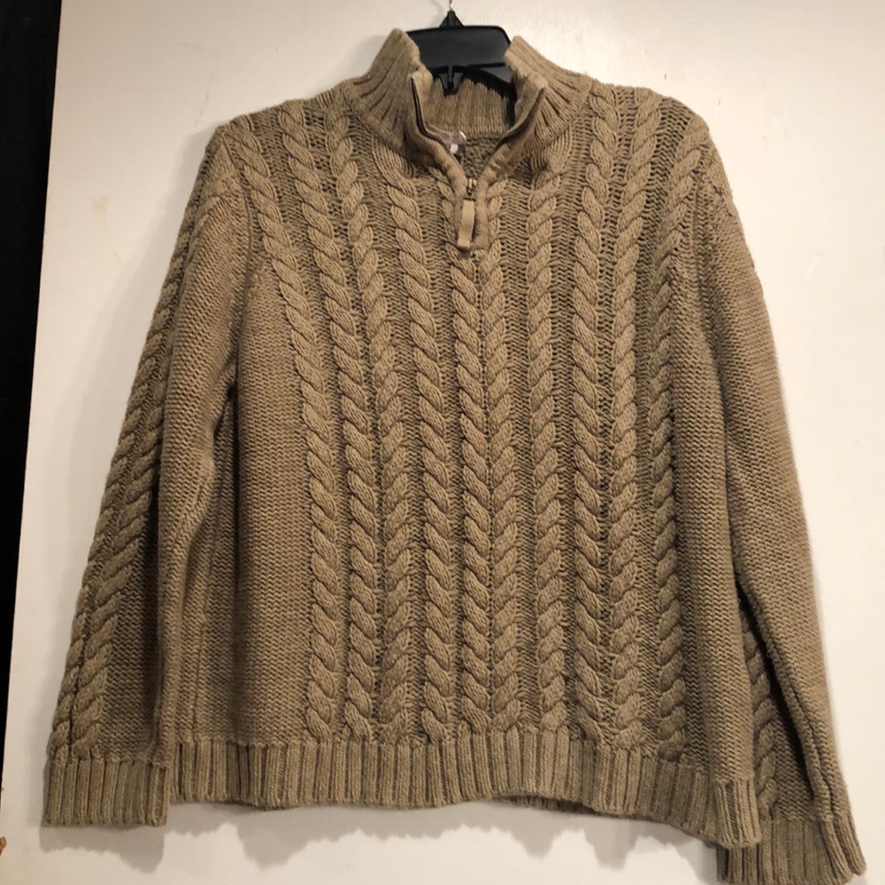 Leo & Nicole Olive Green Sweater size XL
